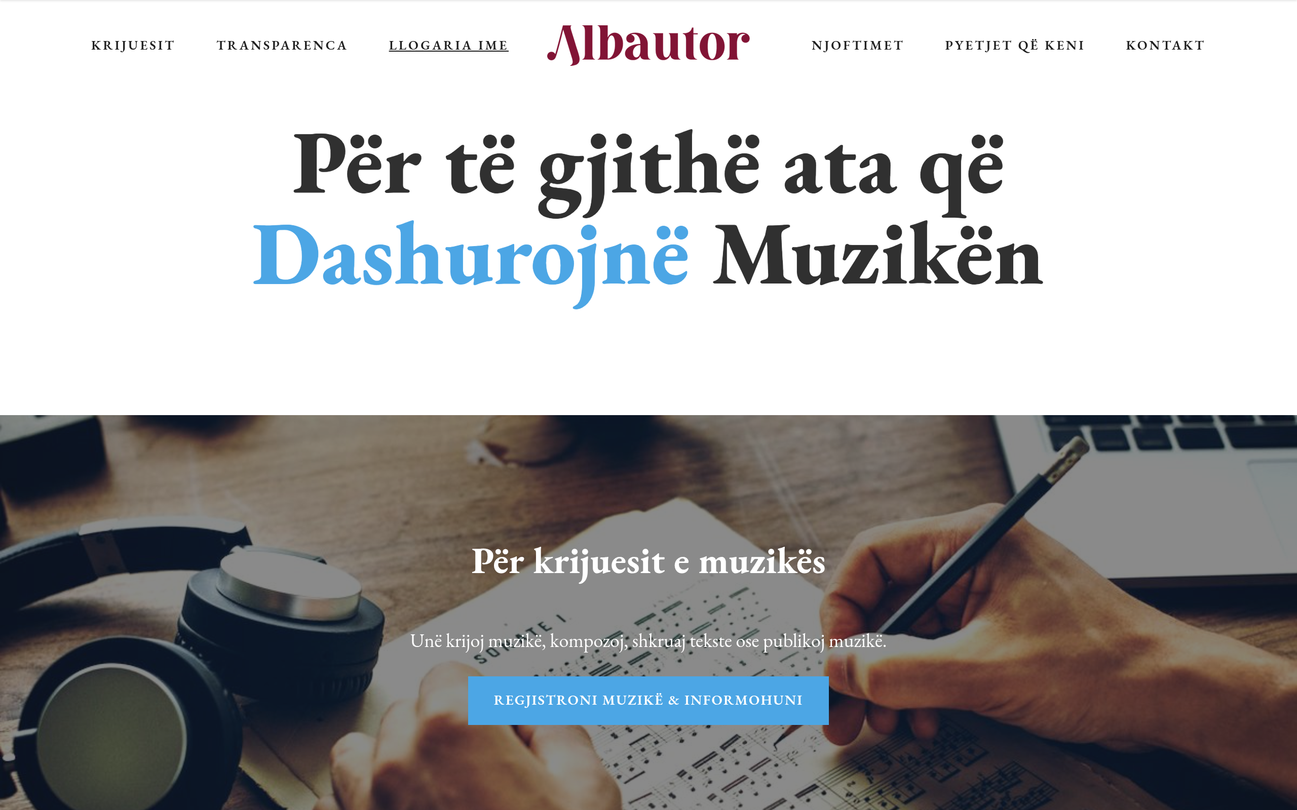 ALBAUTOR homepage