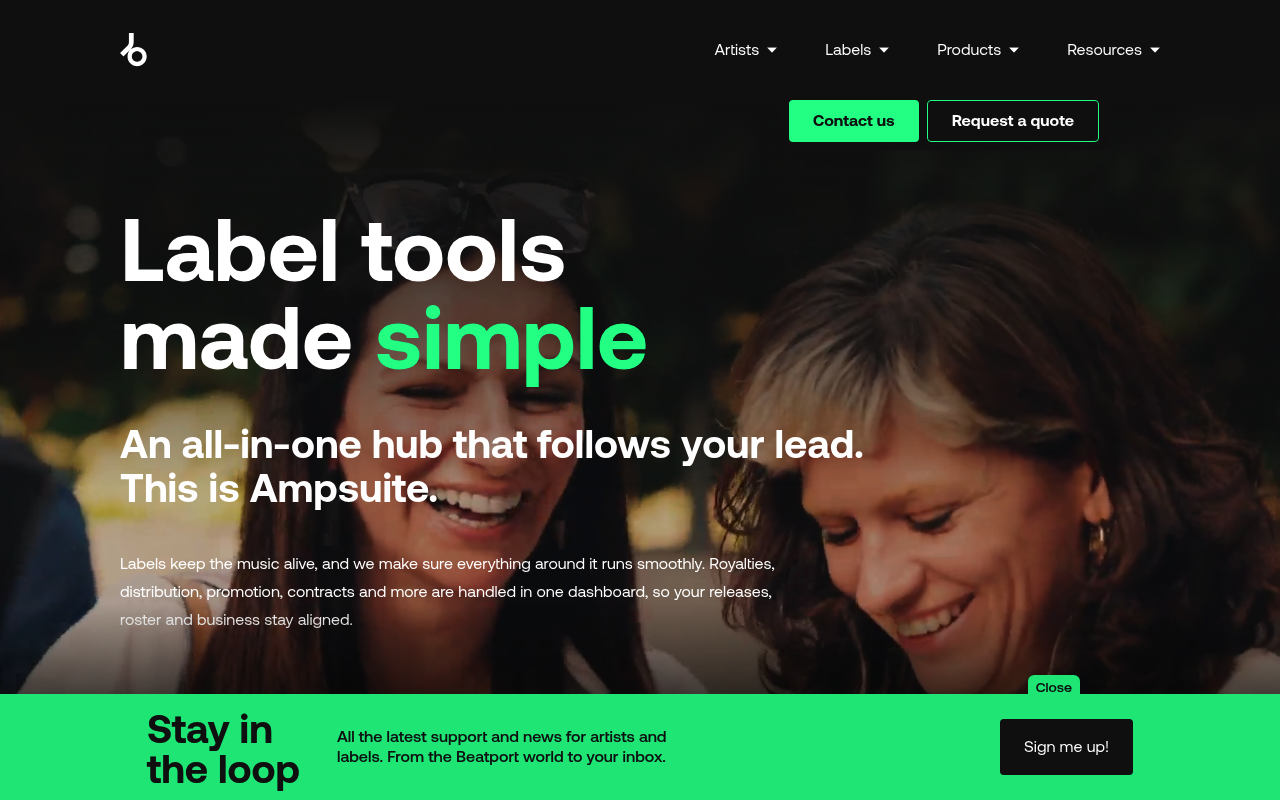 AMPsuite homepage