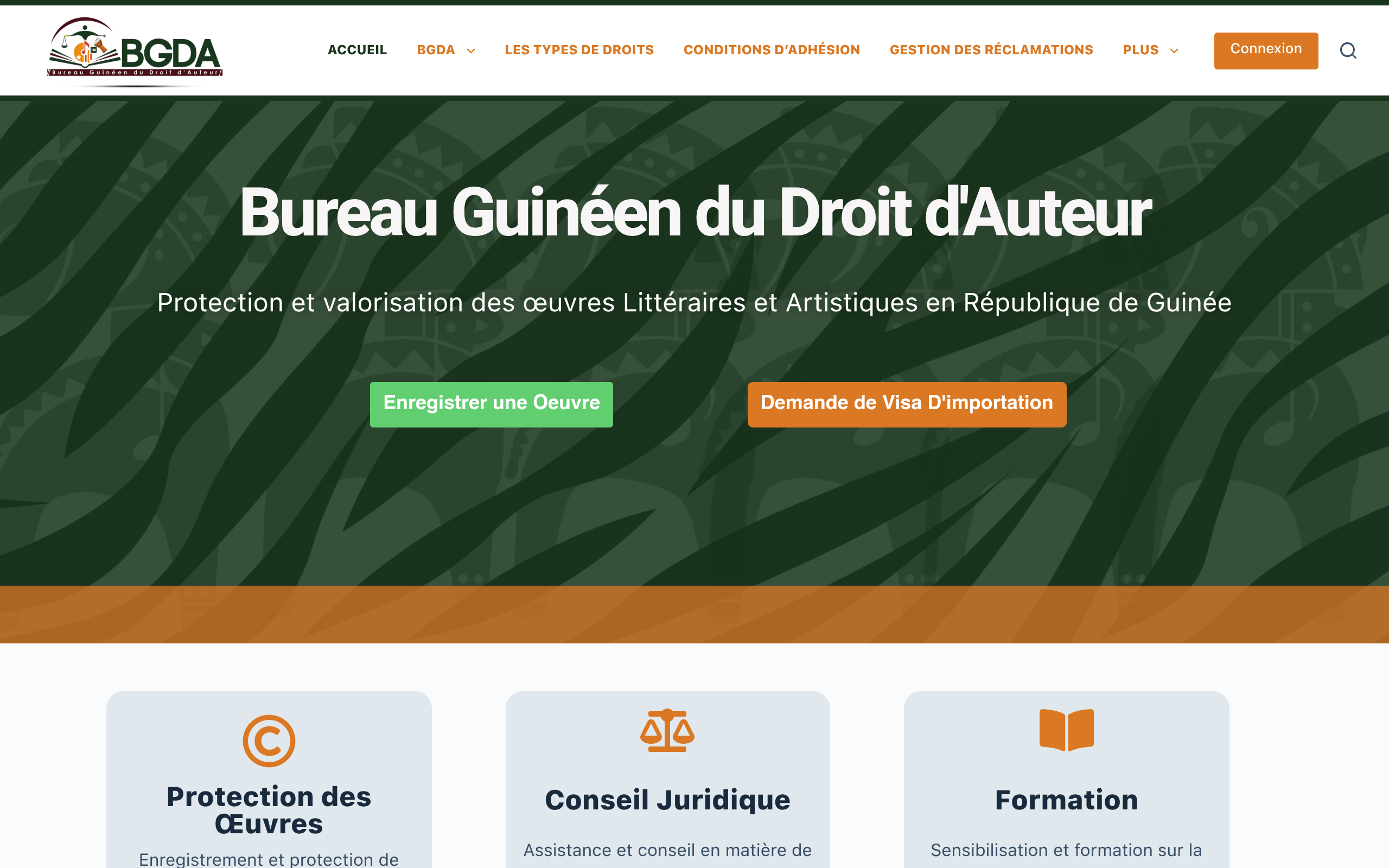 BGDA homepage