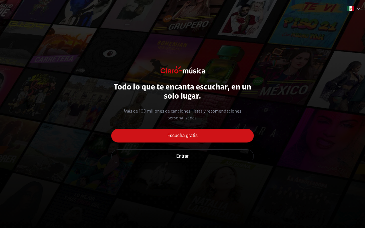 ClaroMusica homepage