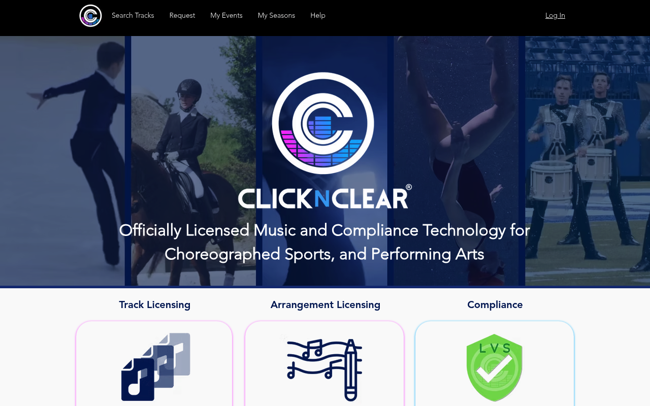 ClicknClear homepage