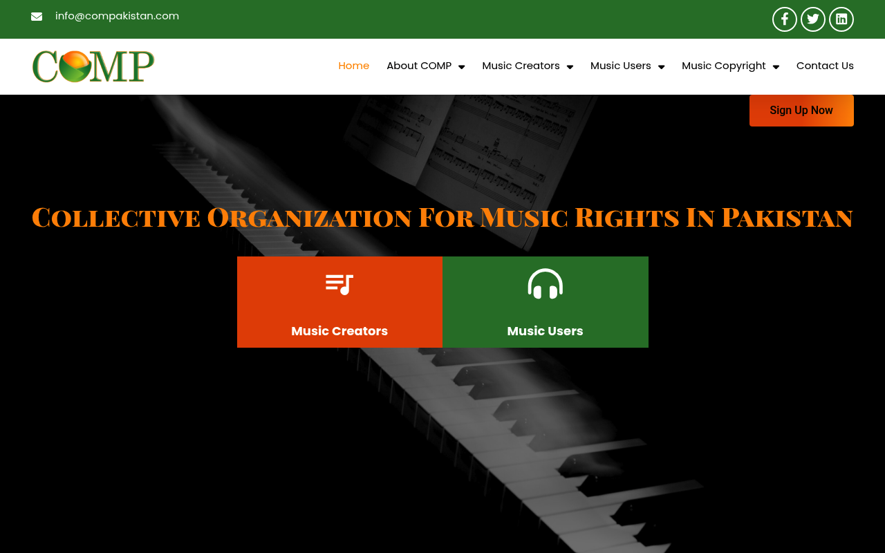 COMP homepage