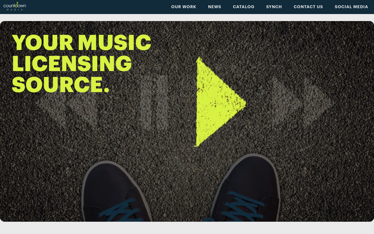 Countdown homepage