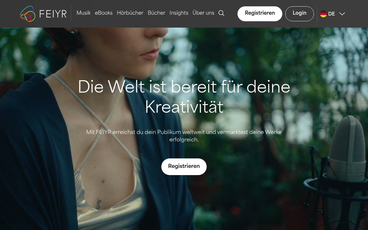 Feiyr homepage