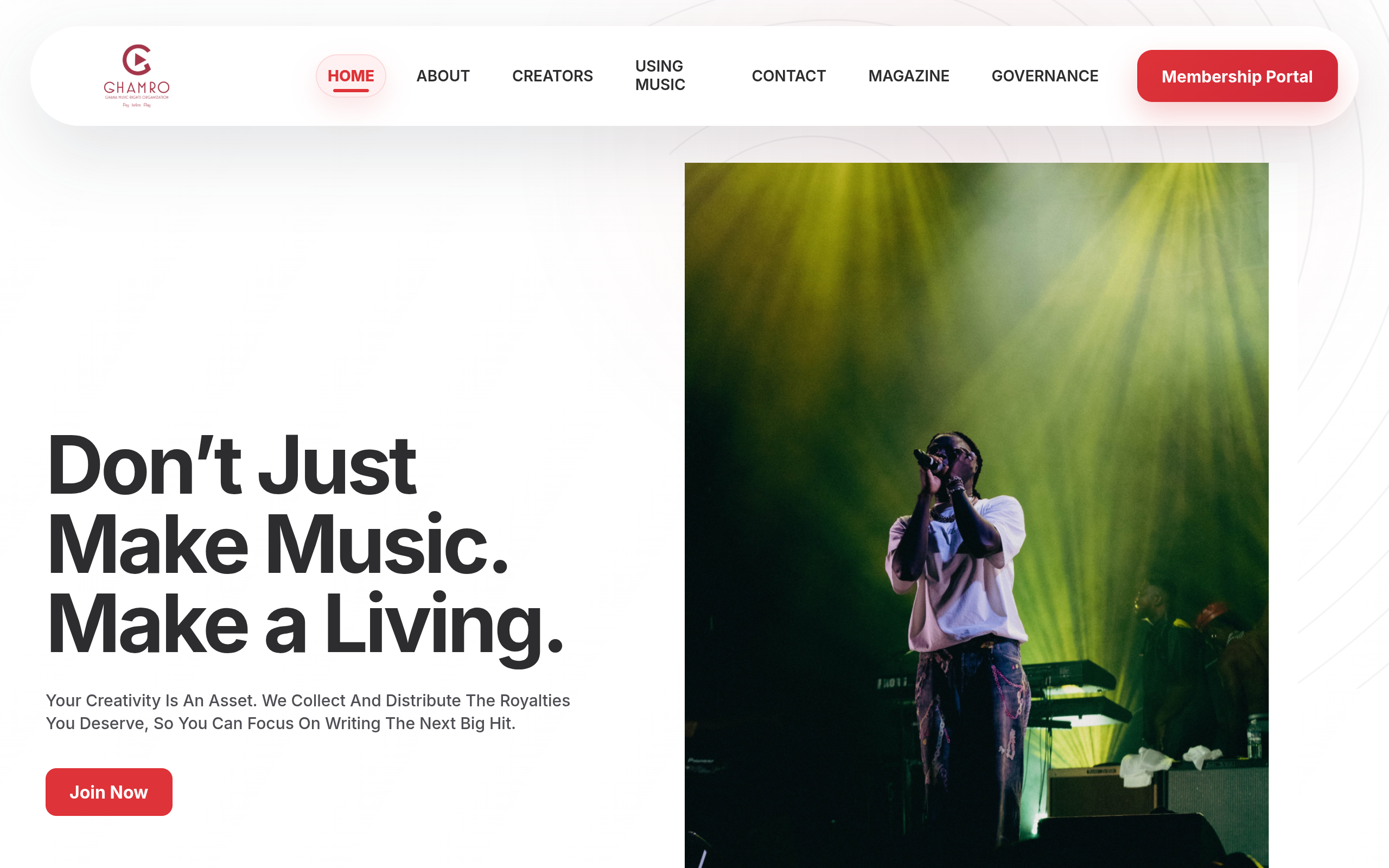 GHAMRO homepage