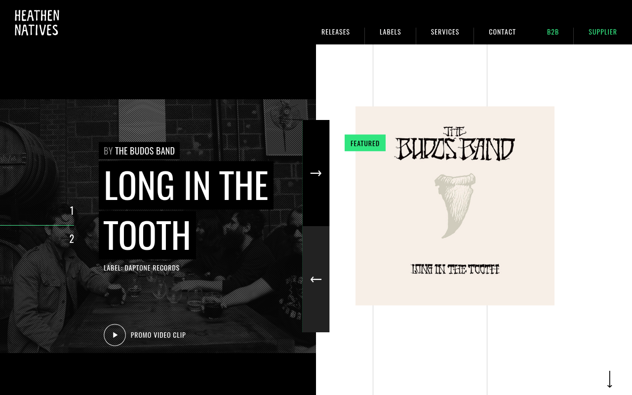 Heathen Natives homepage