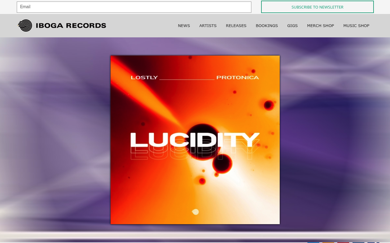Iboga Records homepage