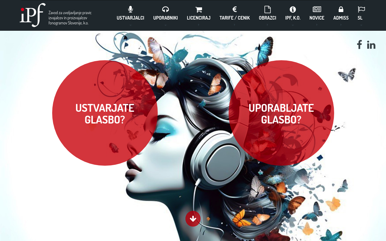 IPF homepage