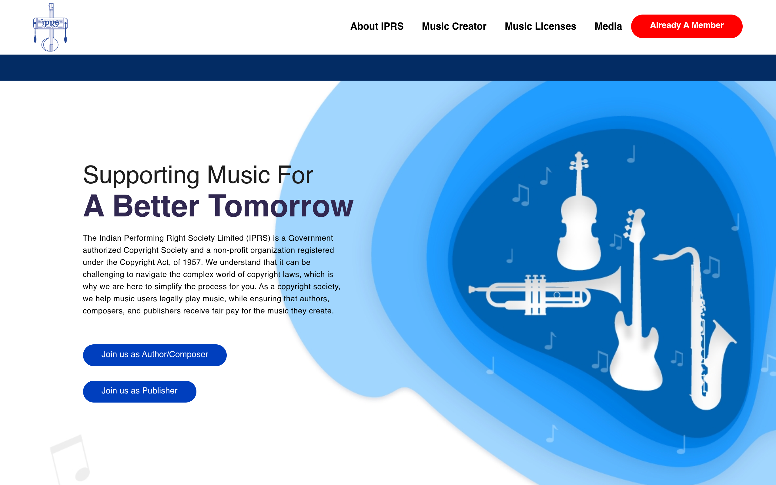 IPRS homepage