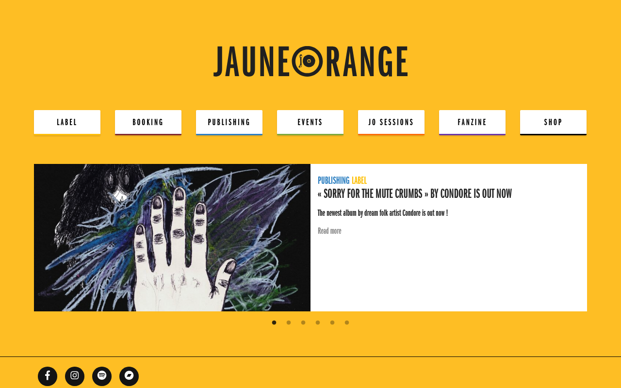 JauneOrange homepage