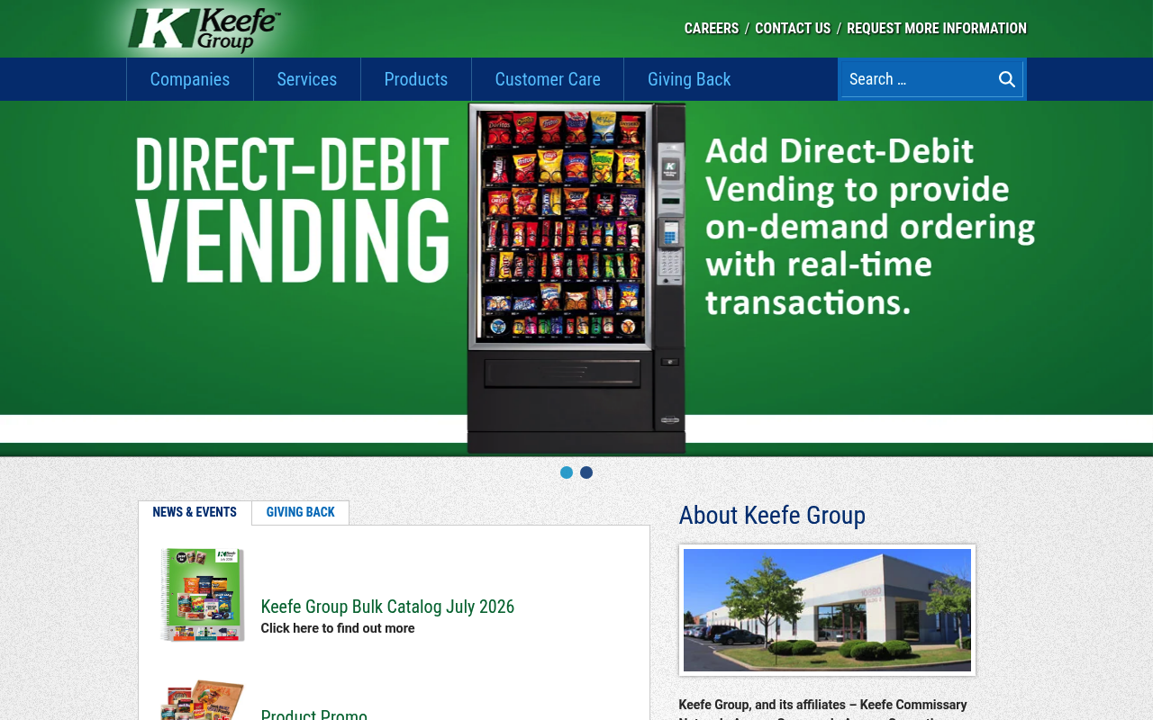 Keefe homepage
