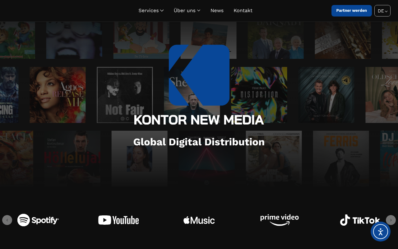 Kontor homepage