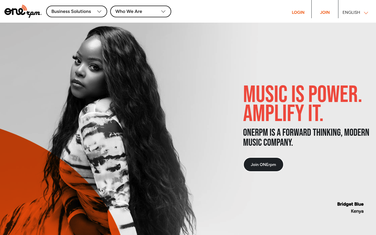 ONErpm homepage