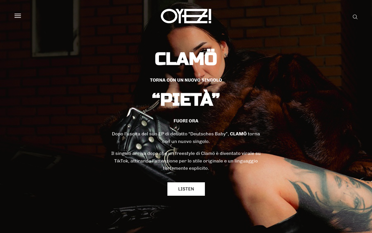 Oyez! homepage