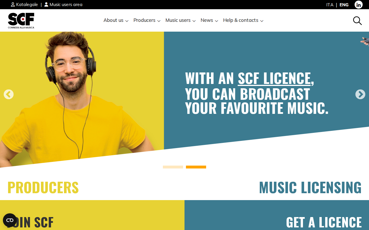 SCF homepage