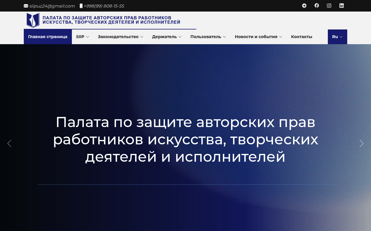 SIIP homepage