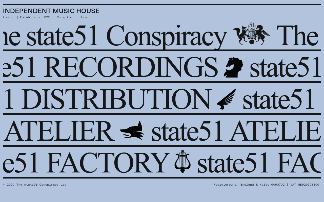 The State51 Conspiracy homepage