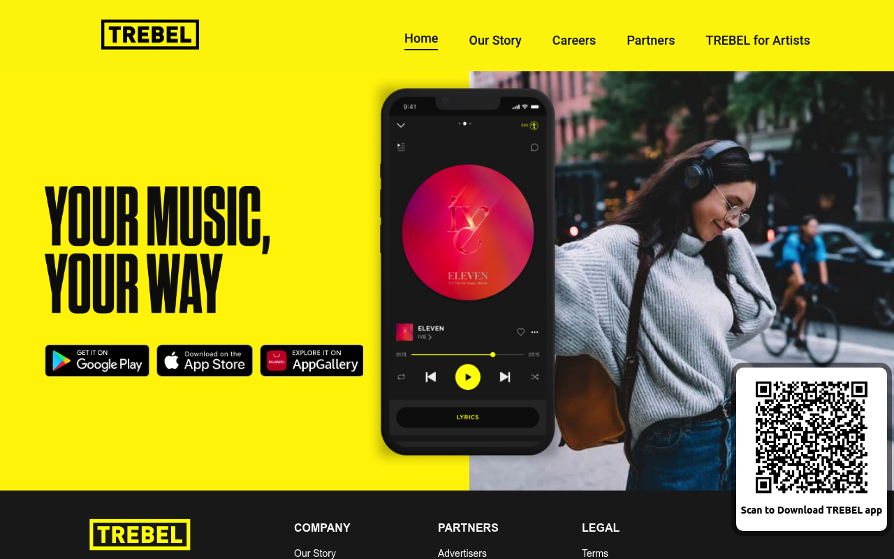 Trebel homepage